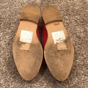 Topshop Shoes - TopShop Salmon Red Loafers size 38/7.5-8 Topshop Shoes - TopShop Salmon Red Loafers size 38/7.5-8